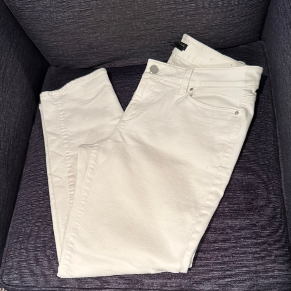 Ann Taylor White Jeans